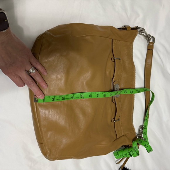Coach Tan Leather Bag - Picture 8 of 12
